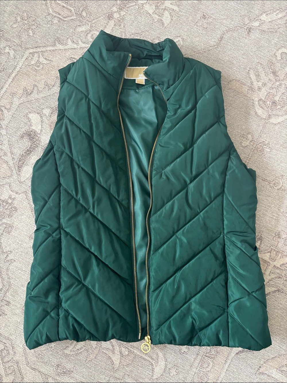 MICHAEL Michael Kors Emerald Quilted Puffer Vest